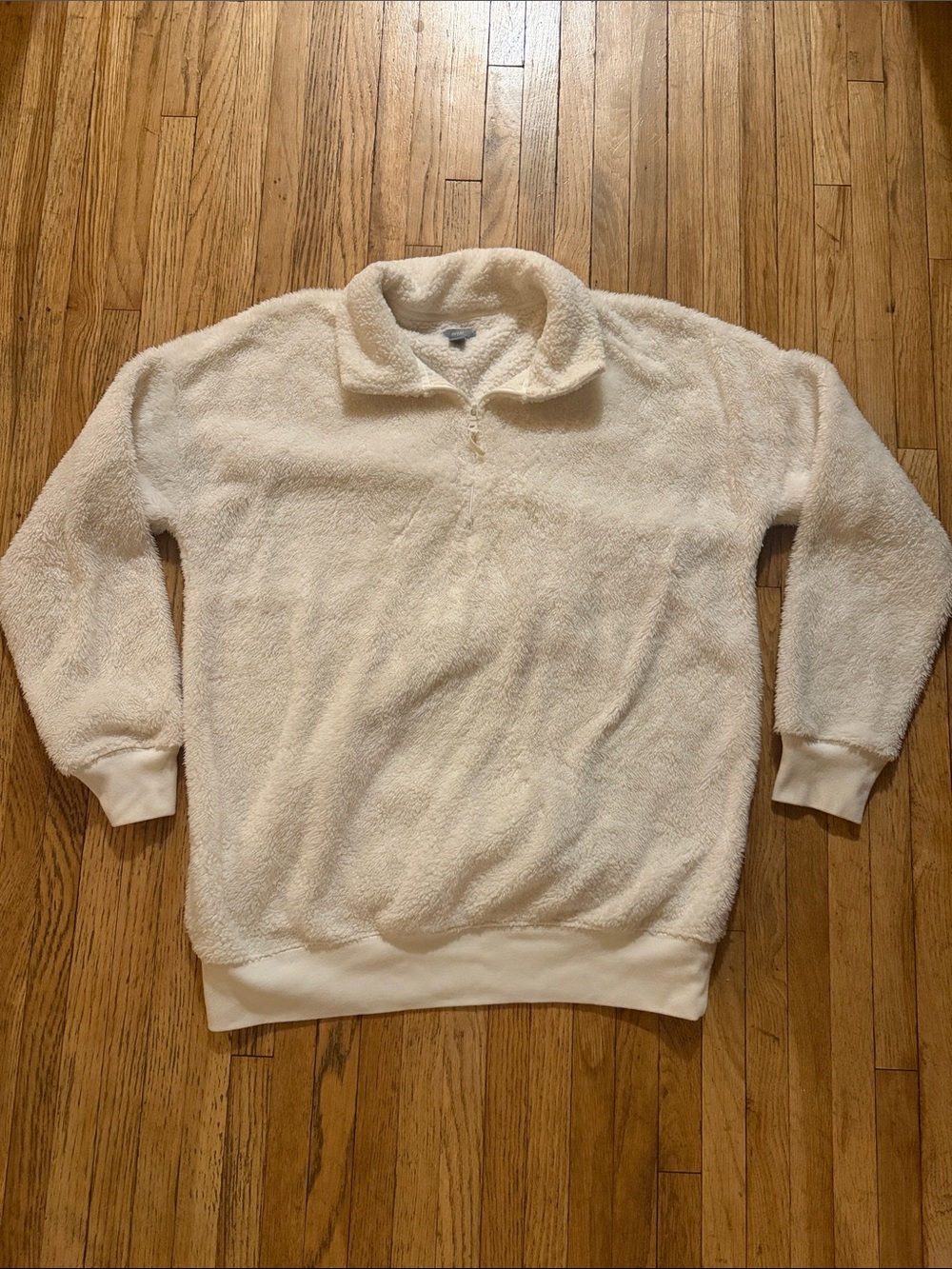 Aerie Sherpa 1/4 zip Pullover Medium